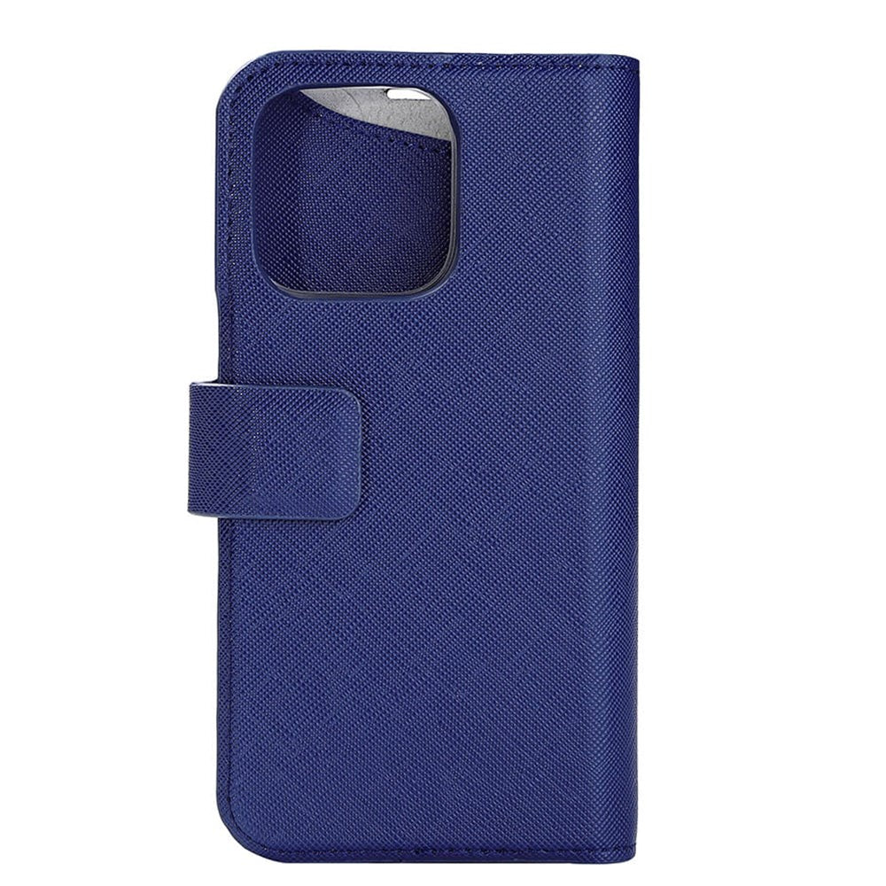 iPhone 14 Pro Onsala Fashion Collection Plånboksfodral med Magnet - Navy Blue