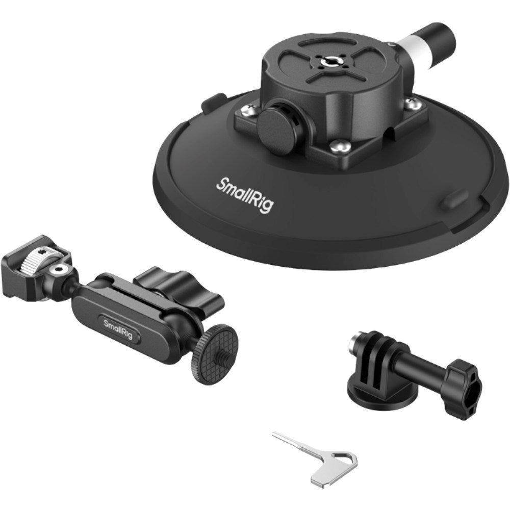 SmallRig 5856B 6" Sugkopp Fäste för Action Kamera - Svart