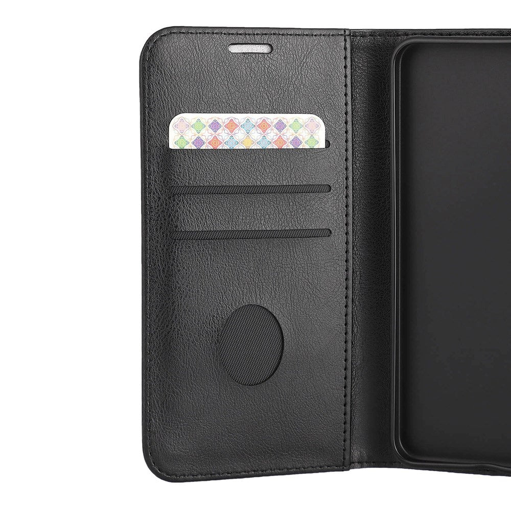 RadiCover Samsung Galaxy A56 (5G) Anti Strålning Konstläder Flip Cover med Plånbok - Svart