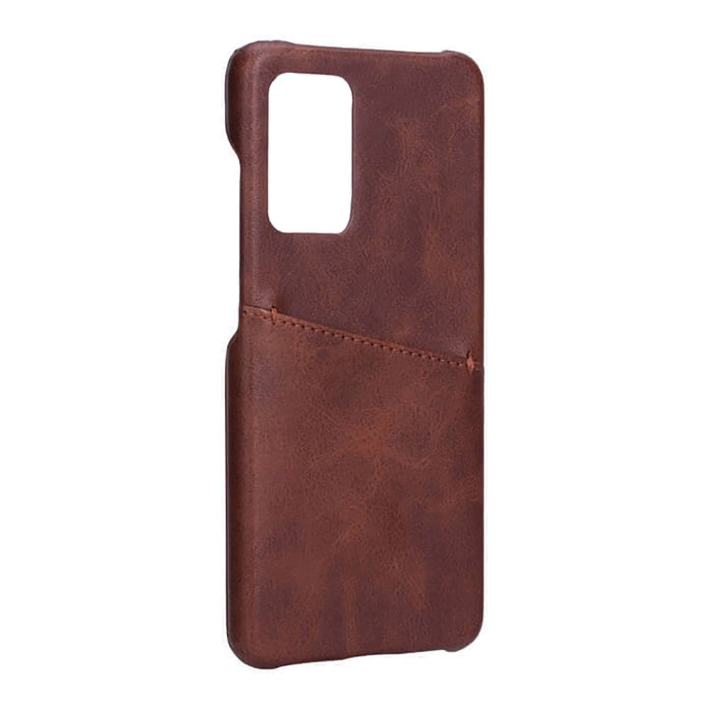 Samsung Galaxy A52S (5G) / A52 (4G / 5G) Onsala Collection Leather Case m. Kortficka - brun