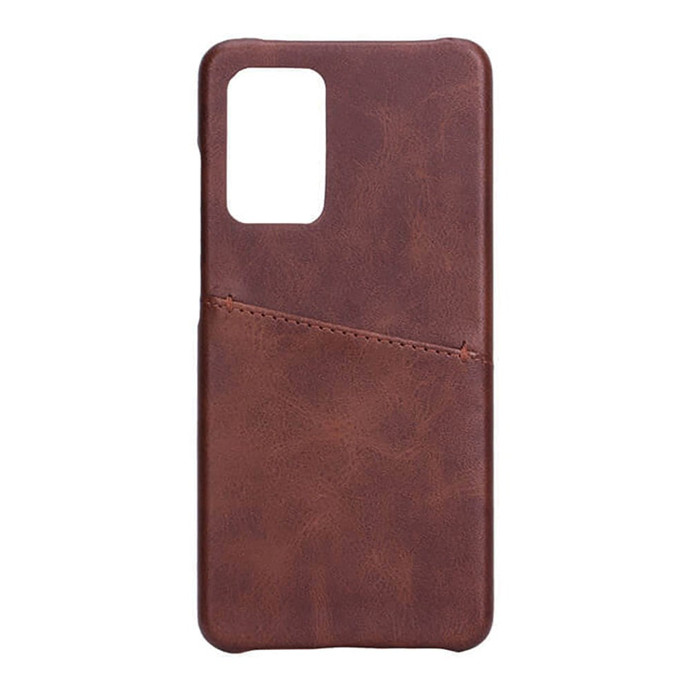 Samsung Galaxy A52S (5G) / A52 (4G / 5G) Onsala Collection Leather Case m. Kortficka - brun