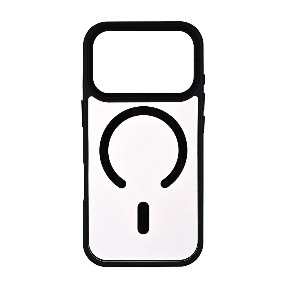 iPhone 17 Pro Onsala Bumper Case - MagSafe Kompatibel - Genomskinlig / Svart