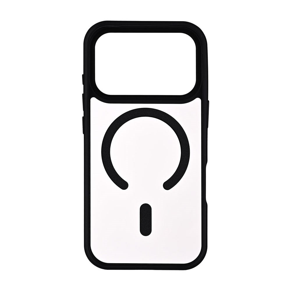 iPhone 17 Pro Onsala Bumper Case - MagSafe Kompatibel - Genomskinlig / Svart