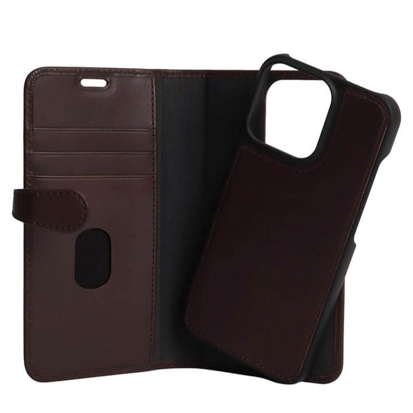 iPhone 13 Pro Buffalo 2-i-1 Plånboksfodral - Brun