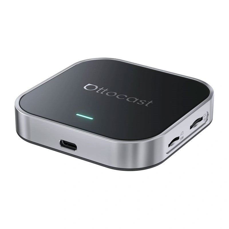 Ottocast OttoAibox E2 Trådlös Adapter för Apple CarPlay & Android Auto - Svart