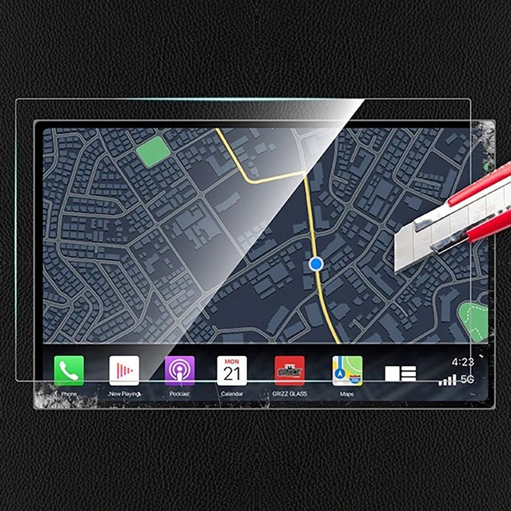 Polestar 2 (2021 - 2024) GrizzGlass Skärmskydd för Display - Genomskinlig