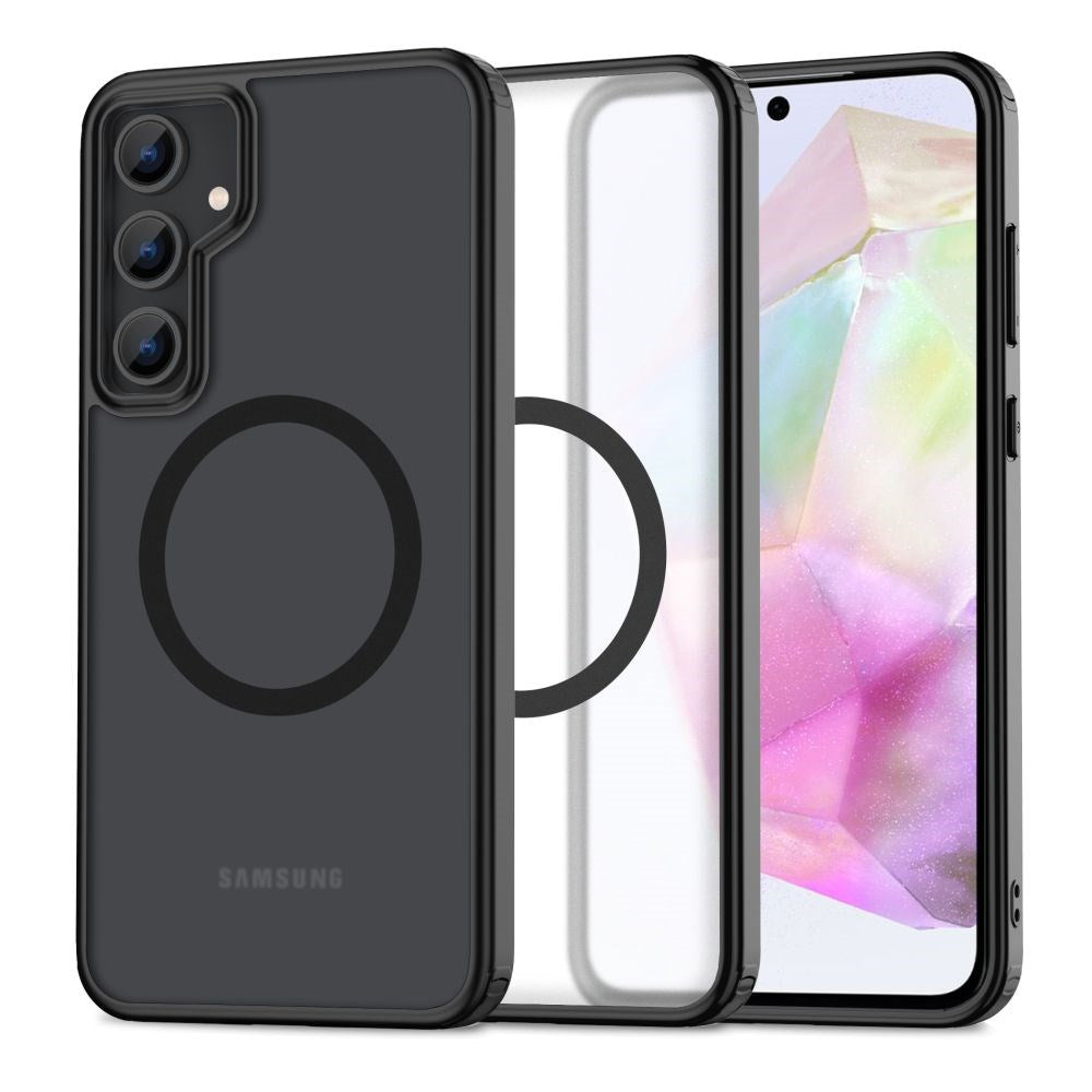 Samsung Galaxy A35 (5G) Tech-Protect Magmat Skal - MagSafe-kompatibelt - Mat Svart