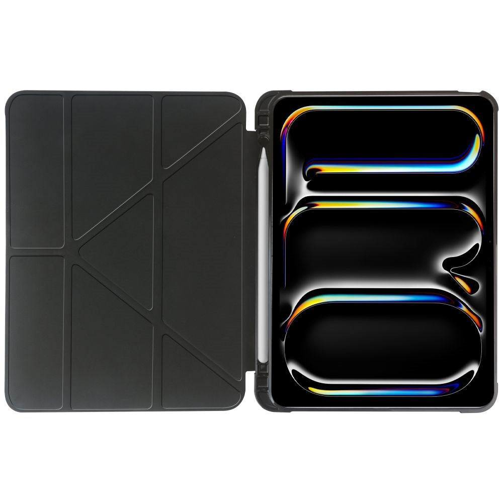 Tech-Protect iPad Pro 11" (2025 / 2024) SC Origami Fodral m. Apple Pencil Hållare - Svart