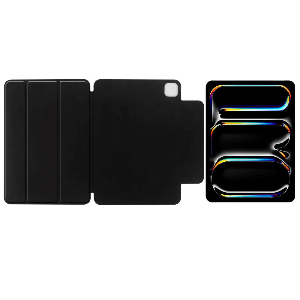 iPad Pro 11" (2025 / 2024) Tech-Protect Smartcase Magnetisk Fodral Tri-fold - Svart