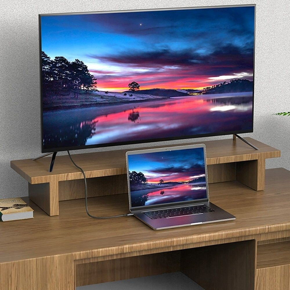 Tech-Protect Ultraboost 8K 40GBPS USB-C till USB-C Kabel PD 240W 1m - Svart