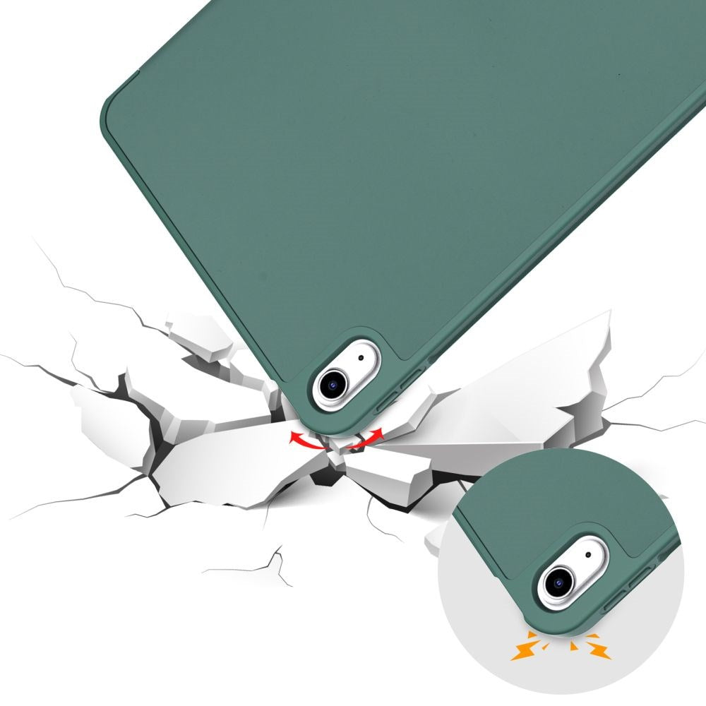 Tech-Protect iPad 11" (2025) / iPad 10.9" (2024/2022) SC Fodral m. Apple Pencil Hållare - Mörkgrön