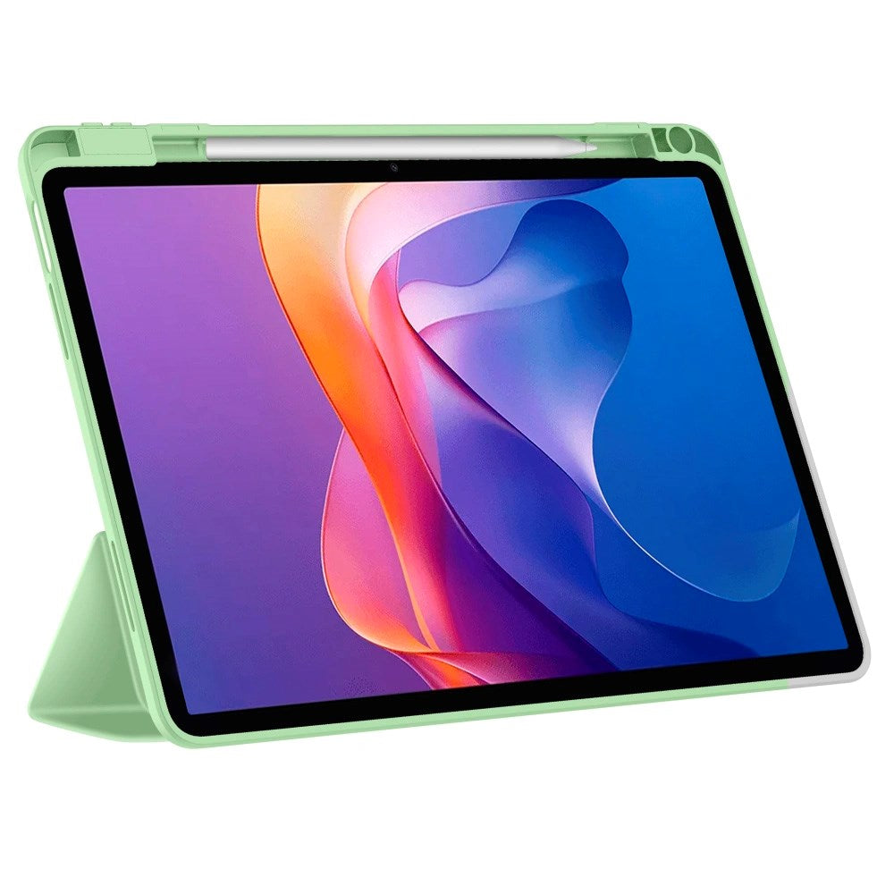 Xiaomi Redmi Pad 2 Tech-Protect SmartCase Fodral m. Penn Hållare - Grön