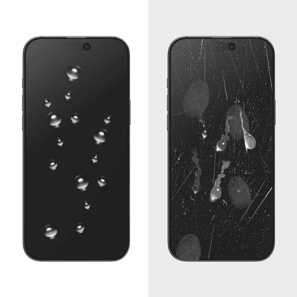 iPhone 17 Pro Max / 16 Pro Max Tech-Protect Glass Spy+ Skärmskyddsglas - Privacy Funktion - 2 st - Genomskinlig