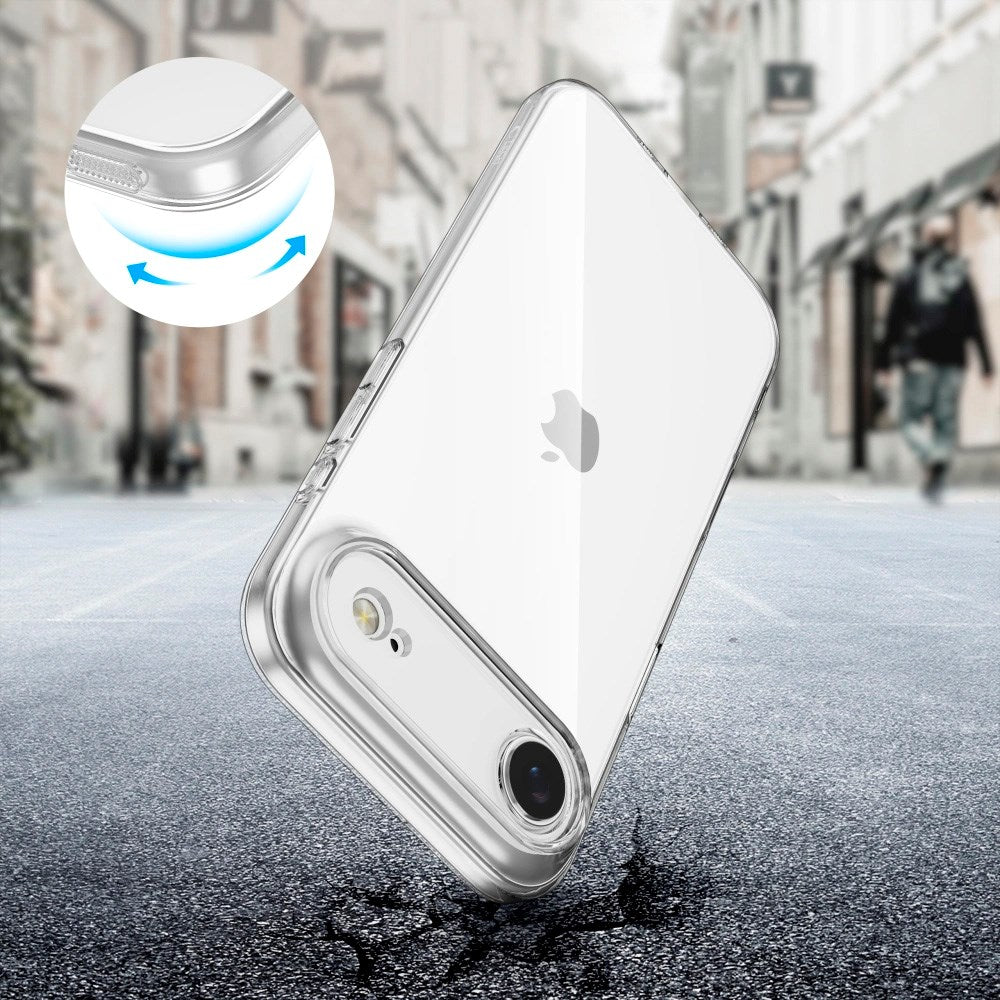 iPhone Air Tech-Protect Flexair Flexibelt Plast Skal - Genomskinlig