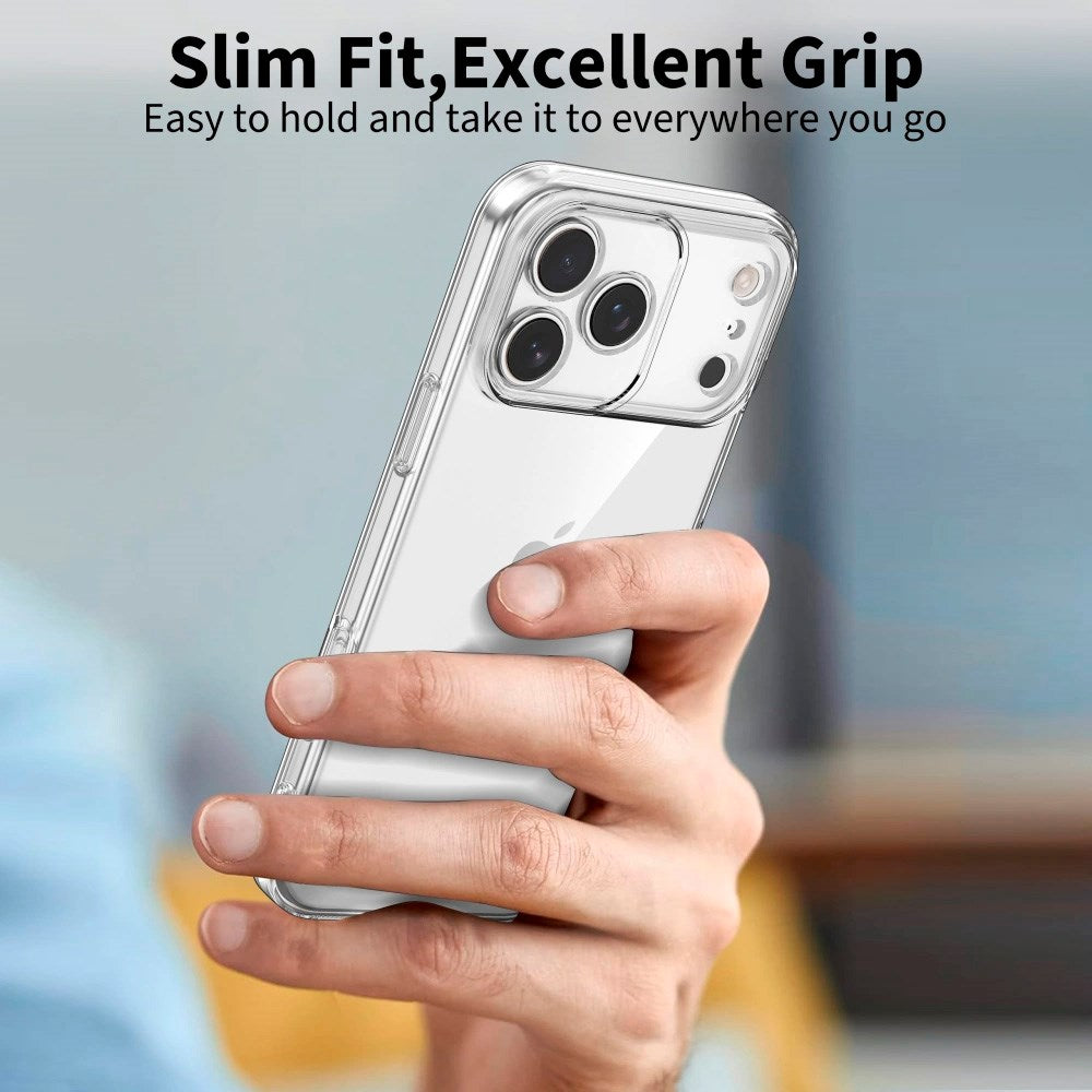 iPhone 17 Pro Tech-Protect Flexair Flexibelt Plast Skal - Genomskinlig