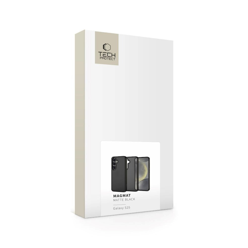 Samsung Galaxy S25 Tech-Protect Magmat Skal - Mattsvart