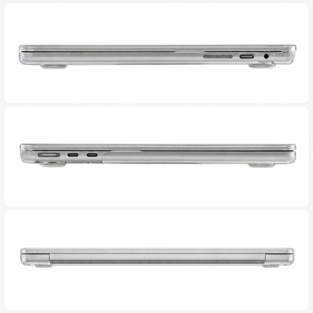 MacBook Pro 16 M5/M4/M3/M2/M1 (2026-2021) Tech-Protect Softshell Fodral - Genomskinlig