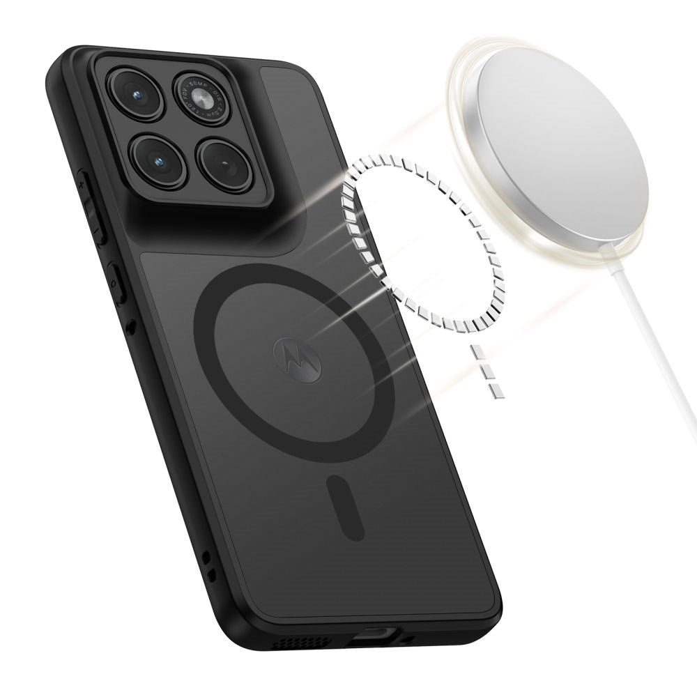 Motorola Edge 70 Tech-Protect MagMat Hybrid Skal - MagSafe Kompatibel - Svart