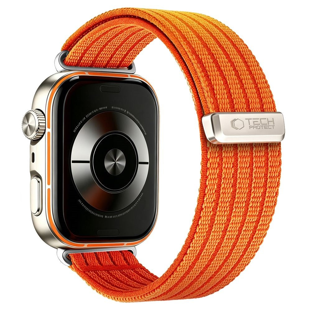 Huawei Watch Fit 5 Pro / 5 / 4 Pro / 4 / 3 Tech-Protect Nylon Rem - Orange