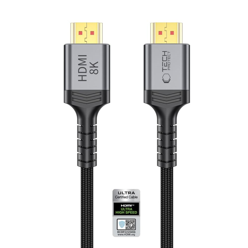 Tech-Protect UltraBoost HDMI till HDMI Kabel - 3m - Svart