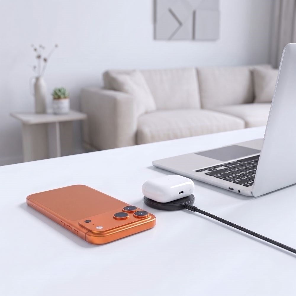 Trådlös MagSafe Laddare Tech-Protect A54 25 W - Svart