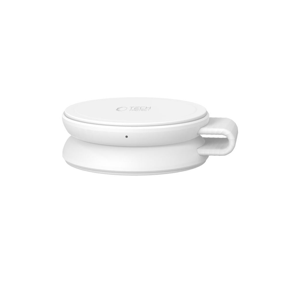 Trådlös 2-i-1 MagSafe Laddare Tech-Protect A55 25 W - Vit