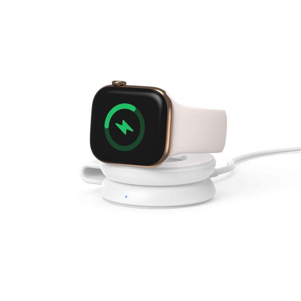 Trådlös 2-i-1 MagSafe Laddare Tech-Protect A55 25 W - Vit