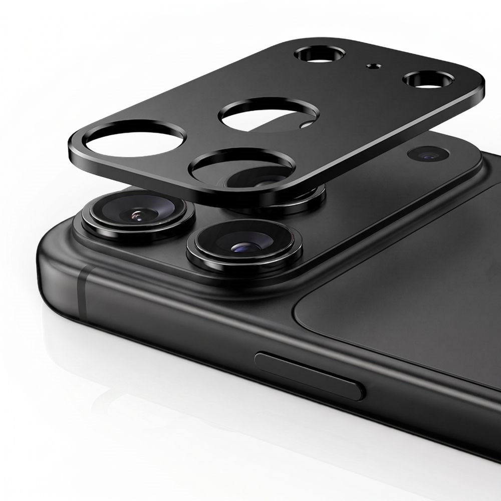 iPhone 18 Pro Tech-Protect CamAlloy Fit+ Kameralinsskyddsskal - Svart
