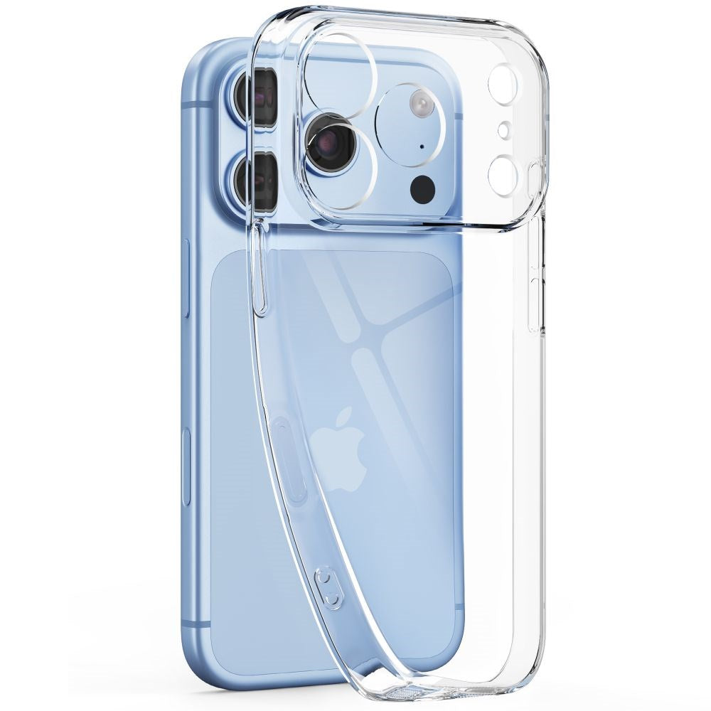iPhone 18 Pro / 17 Pro Tech-Protect FlexAir Skal med 2 St. Skärmskydd - MagSafe Kompatibel - Genomskinlig