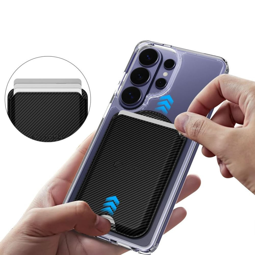 Tech-Protect MagWallet Universell Korthållare – MagSafe Kompatibel – Carbon