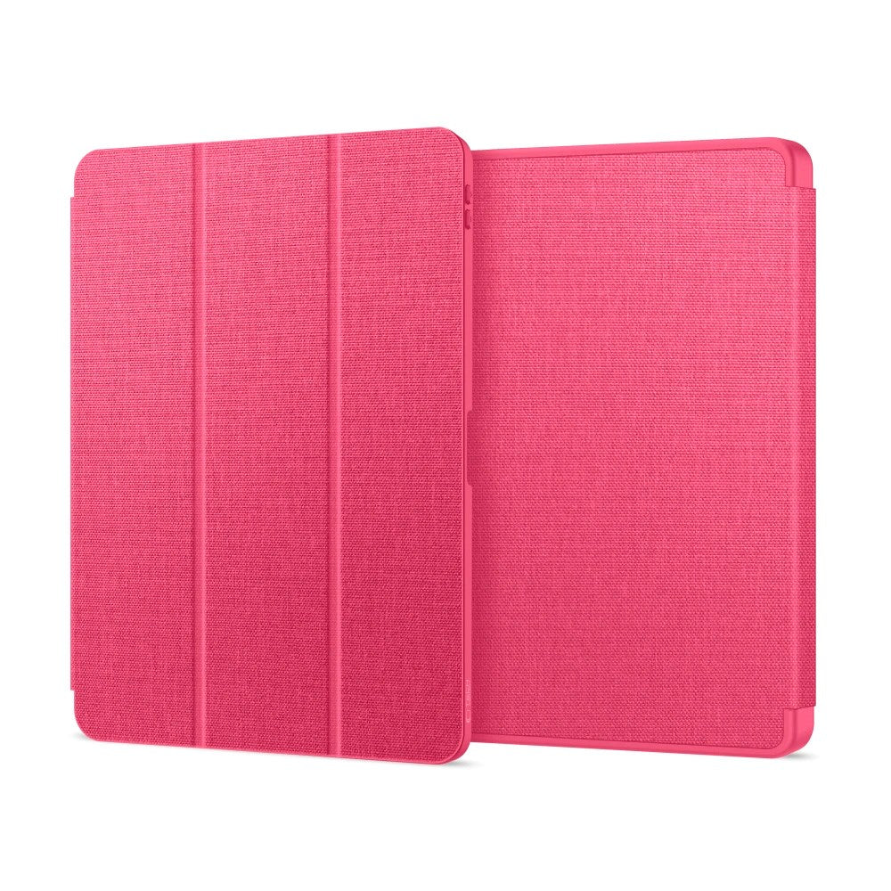 iPad 11" (2025) / 10.9" (2024 / 2022) Tech-Protect Canvas Fodral m. Penn Hållare - Rosa