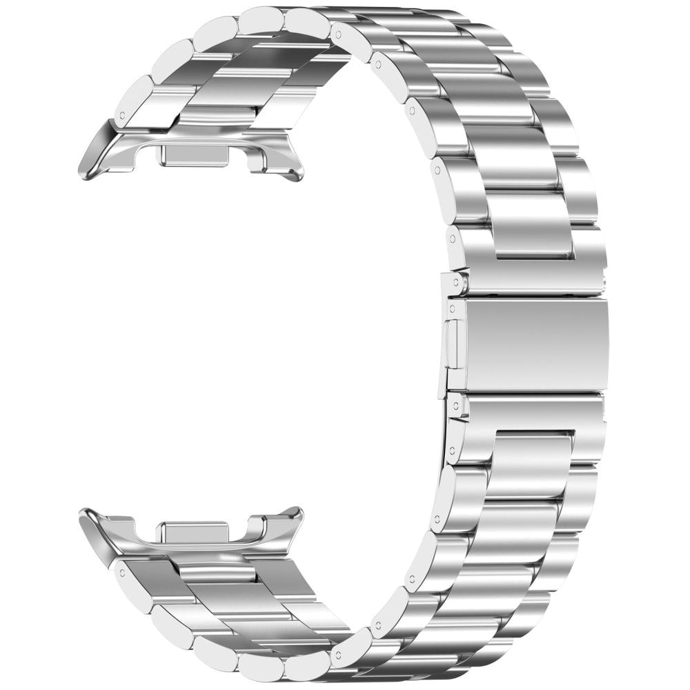 Tech-Protect Samsung Galaxy Watch 8 / 8 Classic (40 / 44 / 46mm) Rostfritt Stålarmband - Silver