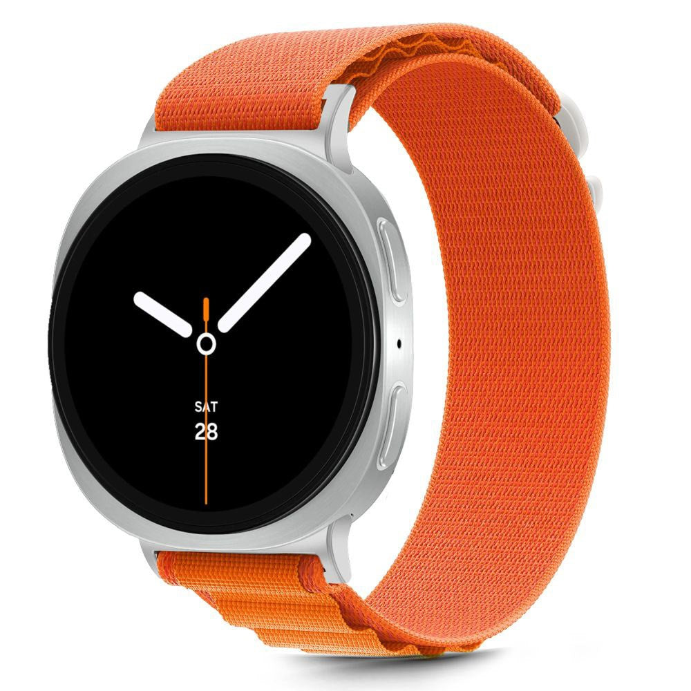 Samsung Galaxy Watch 8 / 9 / Classic (40 / 44 / 46mm) Tech-Protect Nylon Pro Klockarmband - Orange