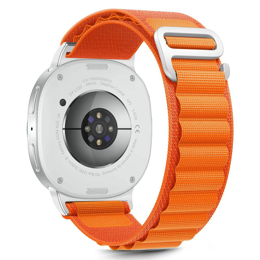 Samsung Galaxy Watch 8 / 9 / Classic (40 / 44 / 46mm) Tech-Protect Nylon Pro Klockarmband - Orange