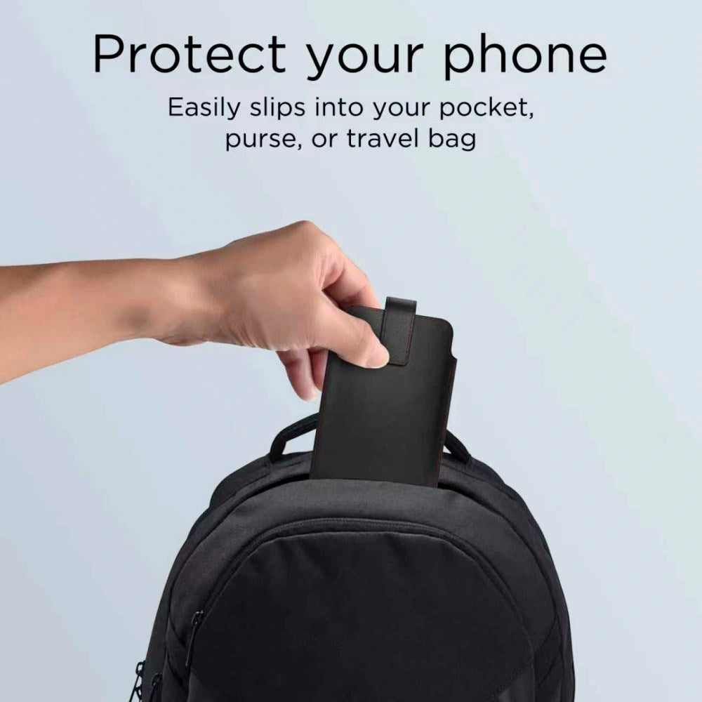 Tech-Protect Universal Mobilväska - 17 x 10 cm - Svart