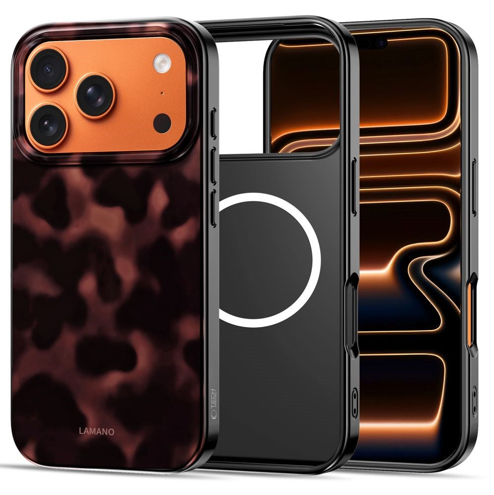 iPhone 17 Pro Max Tech-Protect Lamano Skal - MagSafe Kompatibel - Panther