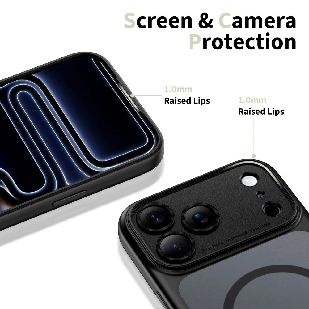 iPhone 17 Pro Max Tech-Protect Magpeak Skal - MagSafe Kompatibel - Matte Black