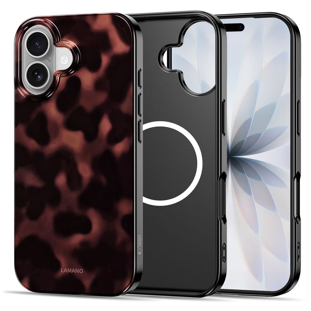 iPhone 16 Tech-Protect Lamano Skal - MagSafe Kompatibel - Panther