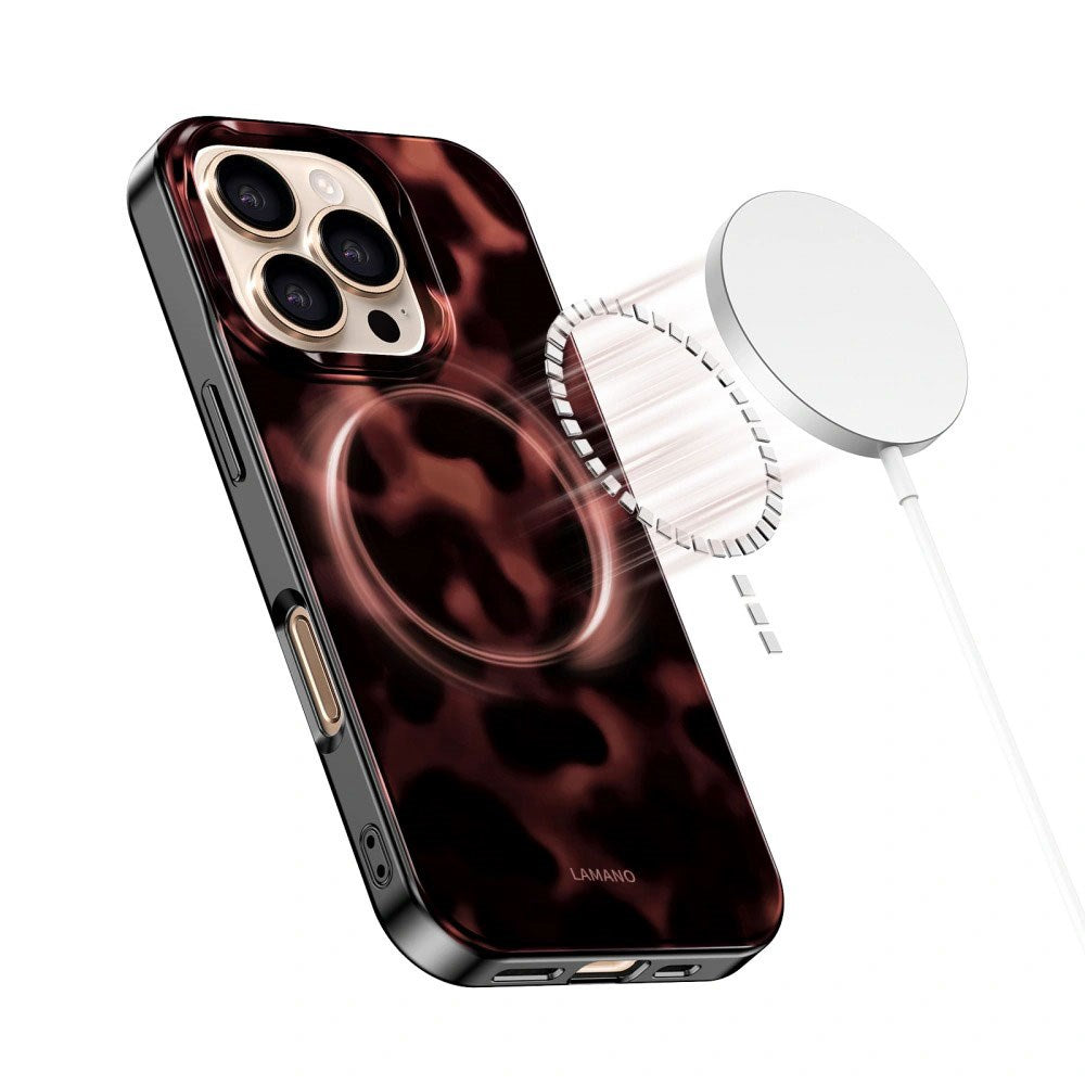 iPhone 16 Pro Tech-Protect Lamano Skal - MagSafe Kompatibel - Panther