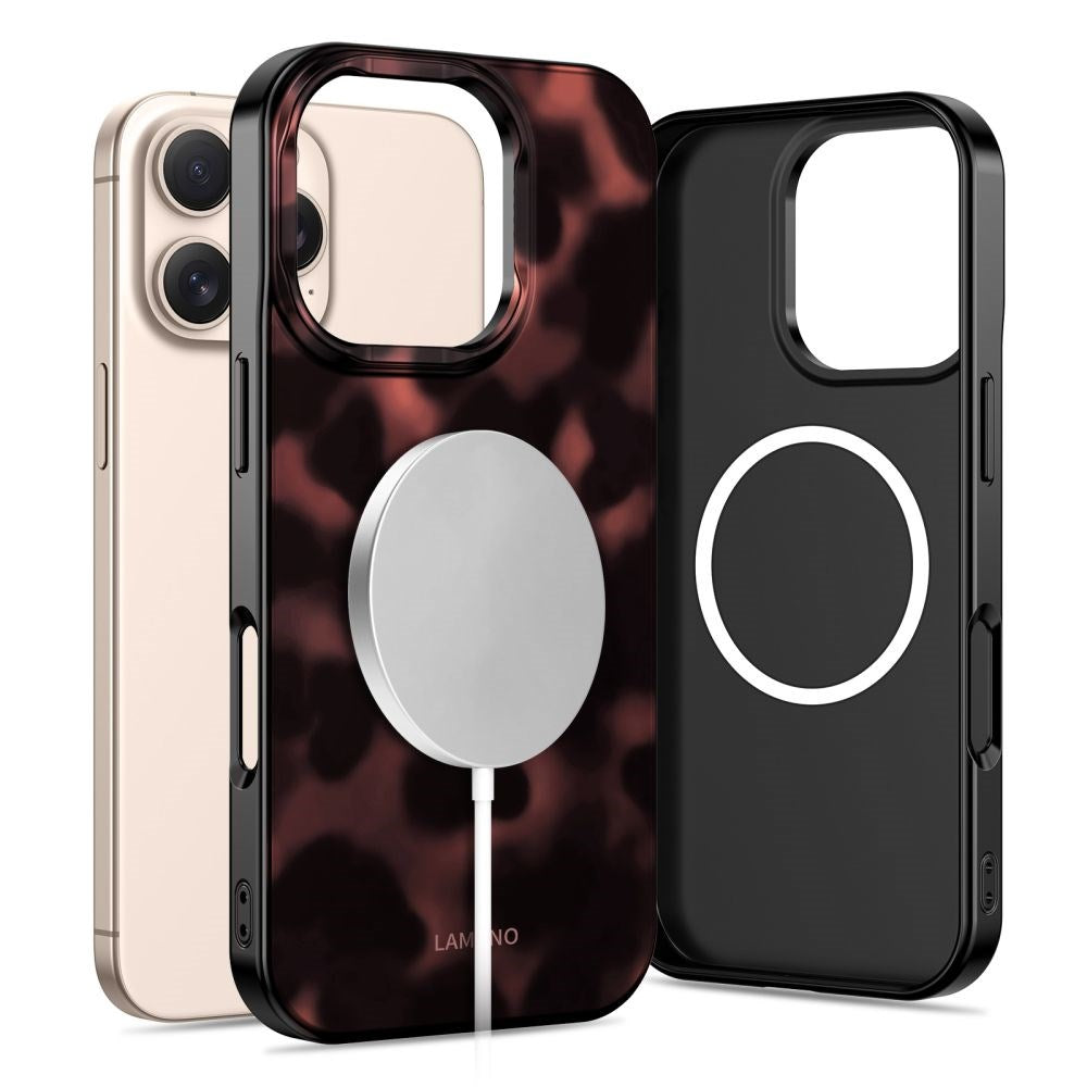 iPhone 16 Pro Tech-Protect Lamano Skal - MagSafe Kompatibel - Panther