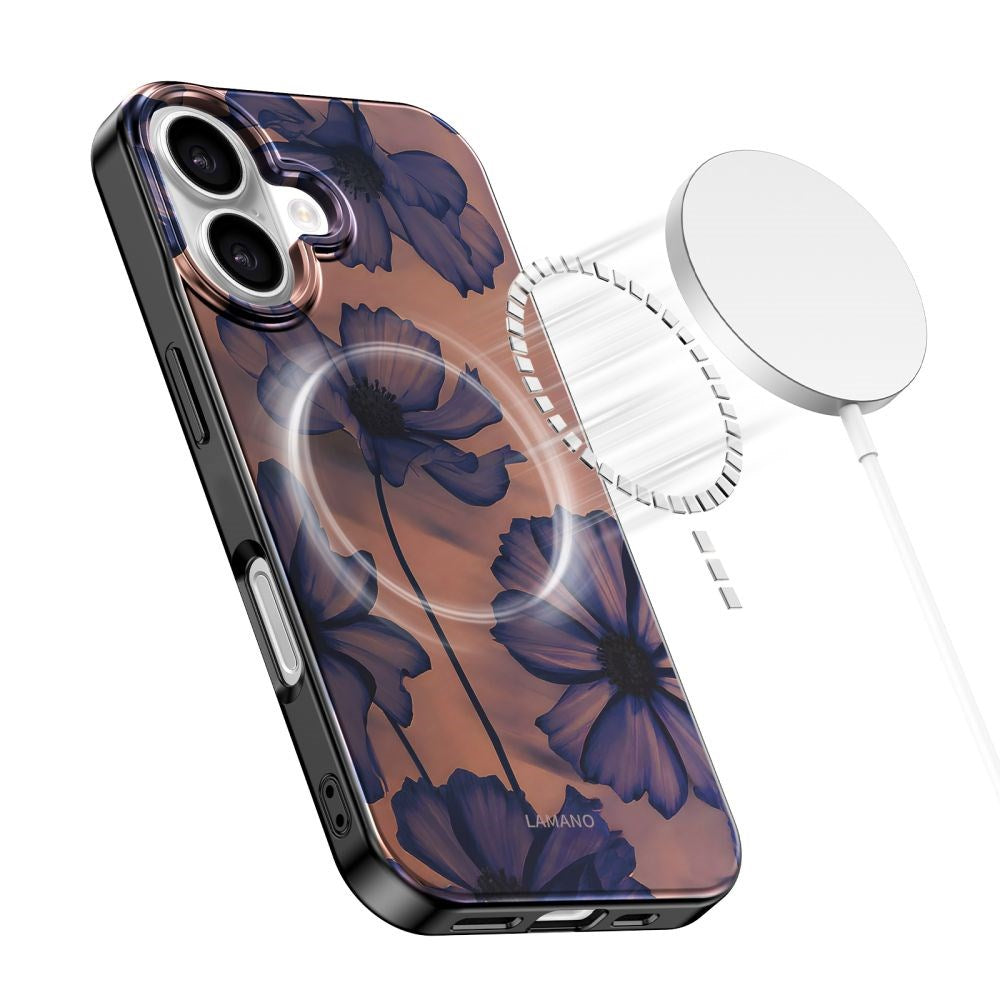 iPhone 16 Tech-Protect Lamano Skal - MagSafe Kompatibel - Velvet Night