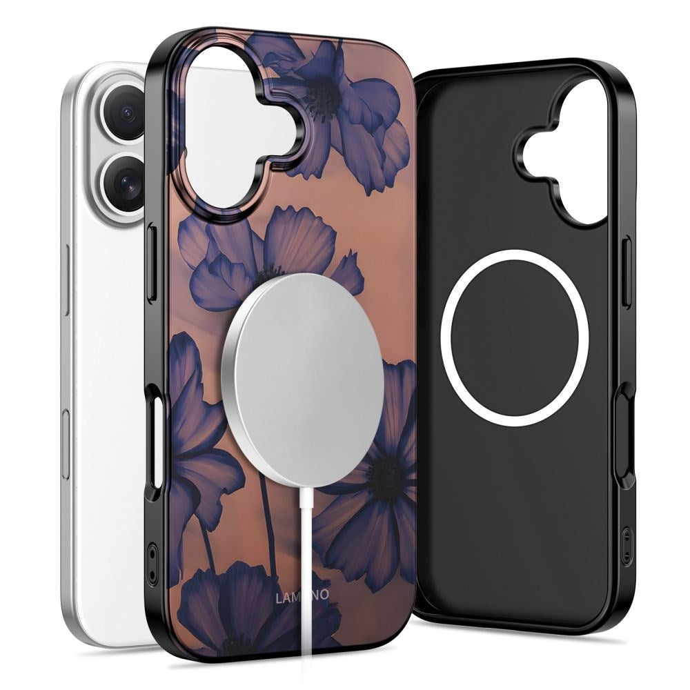 iPhone 16 Tech-Protect Lamano Skal - MagSafe Kompatibel - Velvet Night