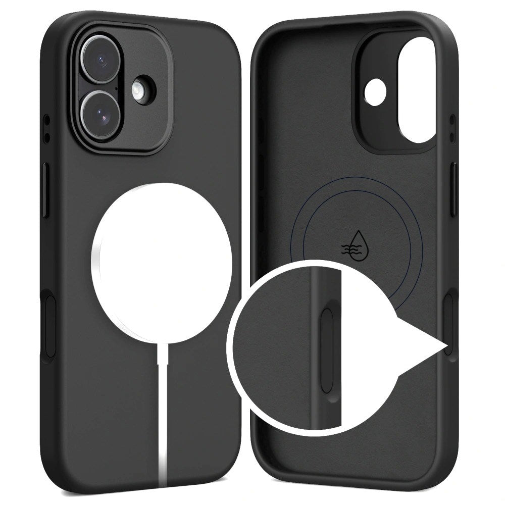 iPhone 17 Tech-Protect Uniq Hybrid Skal - MagSafe Kompatibel - Svart