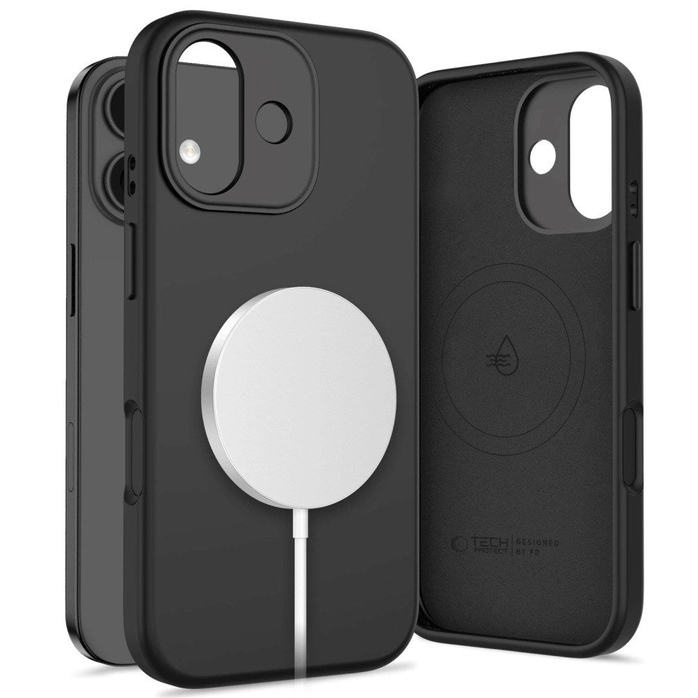 iPhone 17 Tech-Protect Uniq Hybrid Skal - MagSafe Kompatibel - Svart
