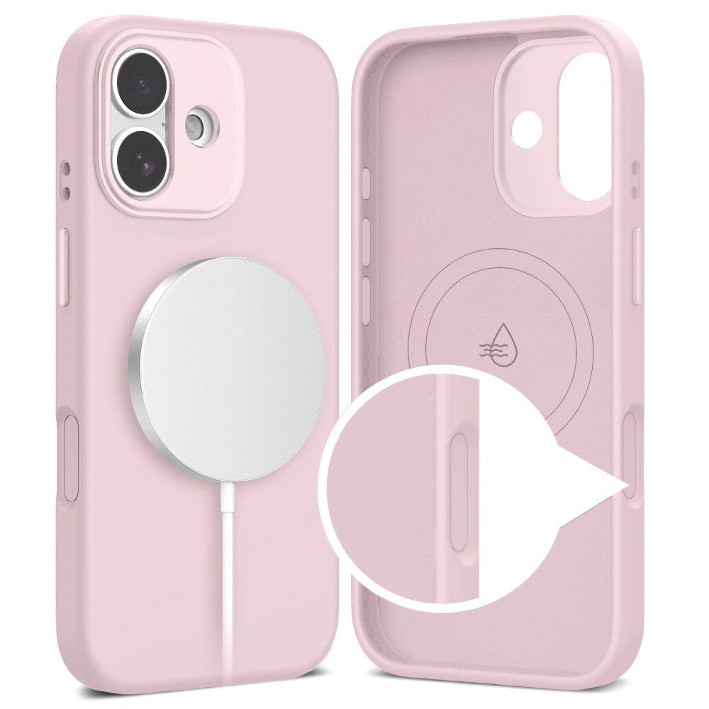 iPhone 17 Tech-Protect Uniq Hybrid Skal - MagSafe Kompatibel - Rosa