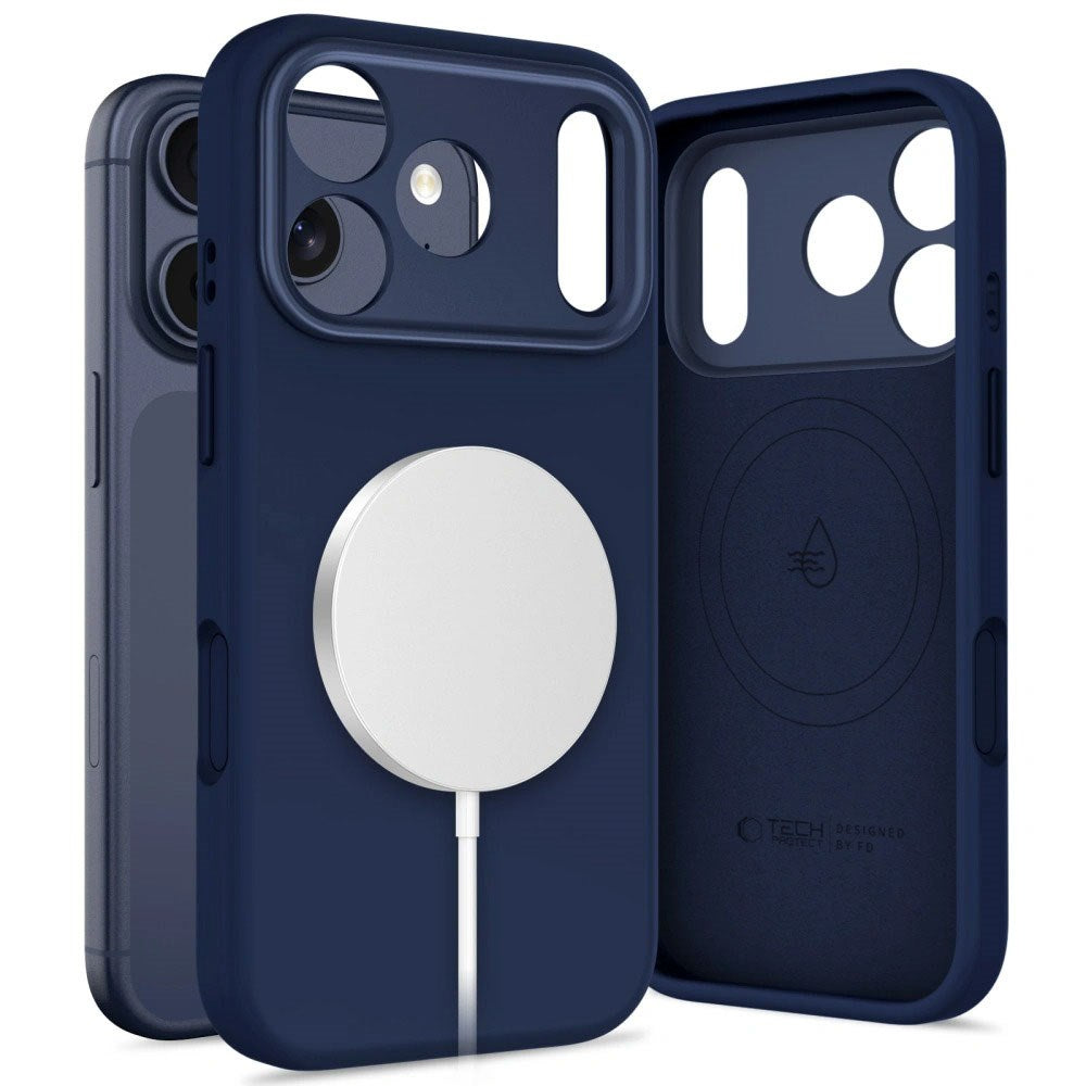 iPhone 17 Pro Max Tech-Protect Uniq Hybrid Skal - MagSafe Kompatibel - Blå