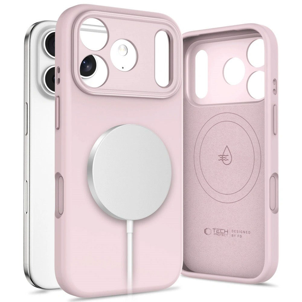 iPhone 17 Pro Max Tech-Protect Uniq Hybrid Skal - MagSafe Kompatibel - Rosa