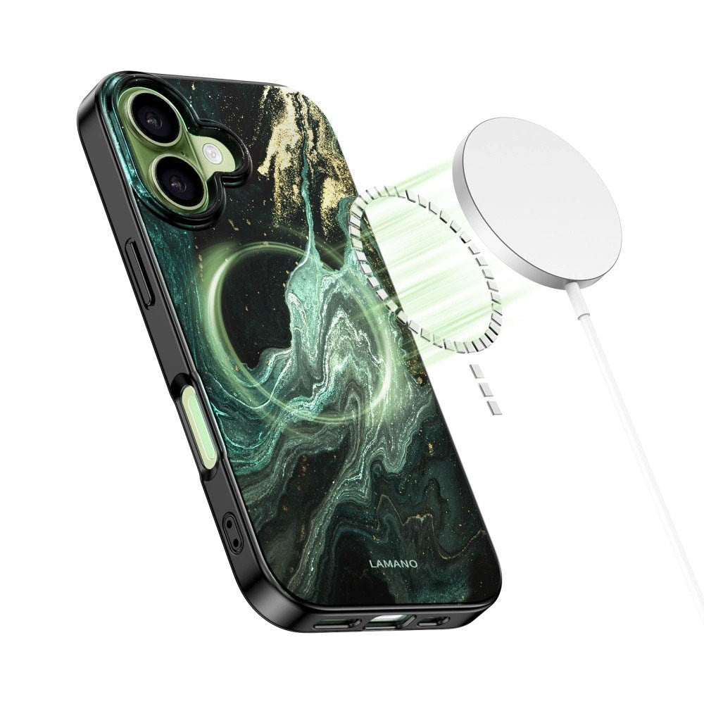 iPhone 17 Tech-Protect Lamano Skal - MagSafe Kompatibel - Verde Aura