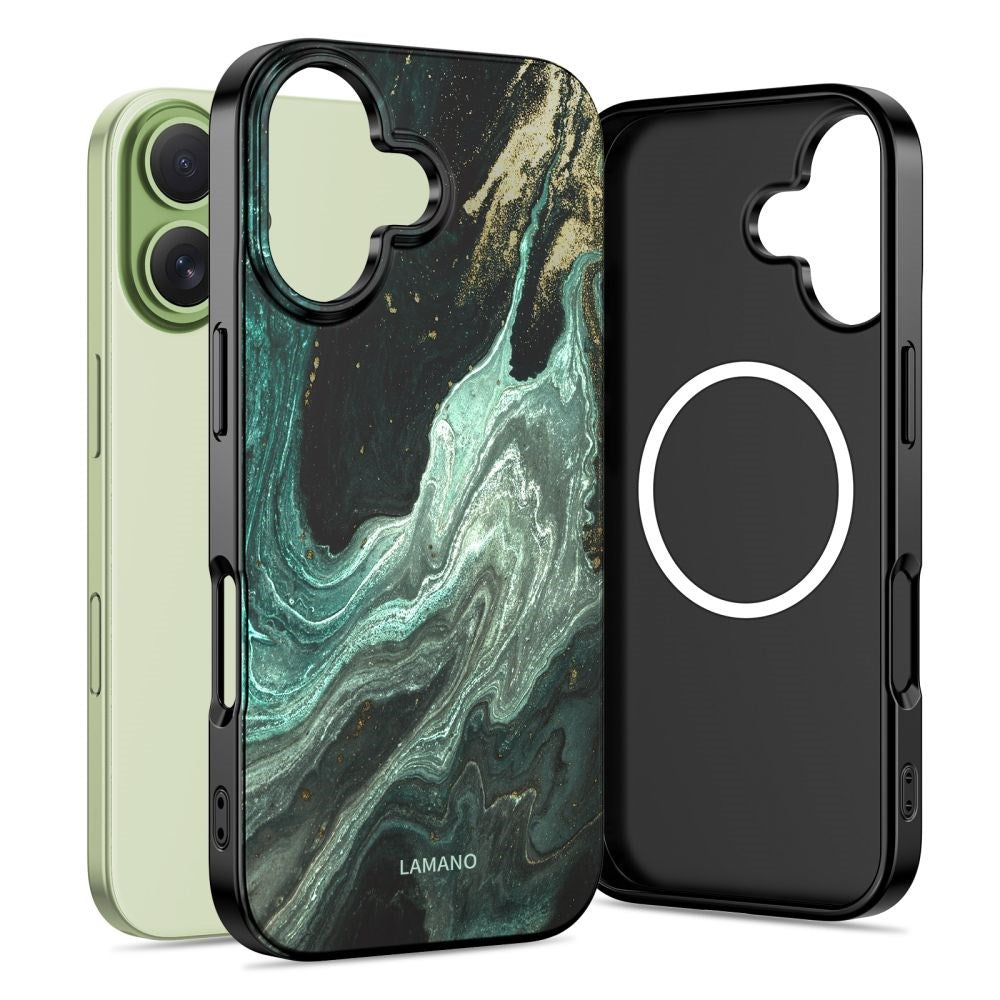 iPhone 17 Tech-Protect Lamano Skal - MagSafe Kompatibel - Verde Aura