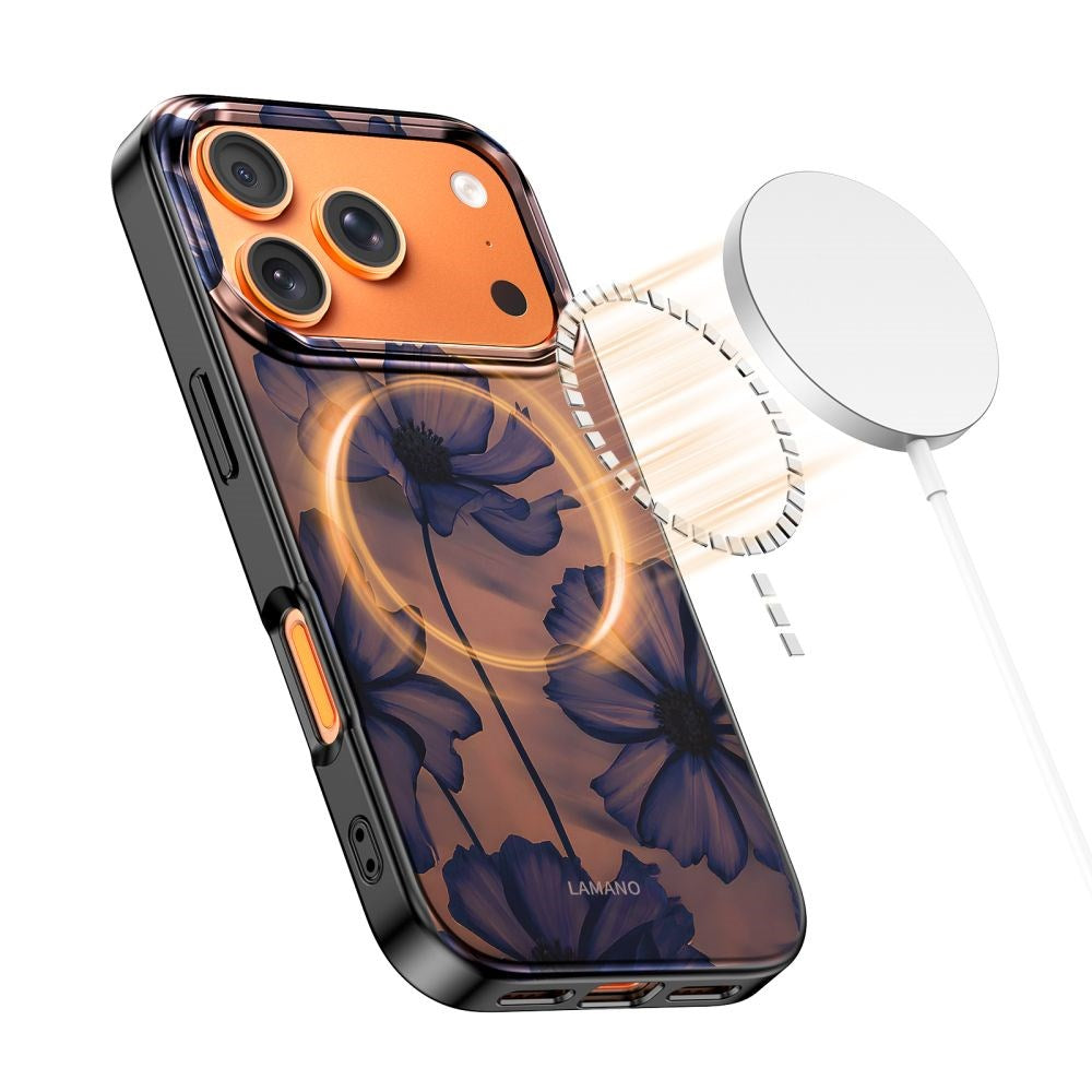 iPhone 17 Pro Tech-Protect Lamano Skal - MagSafe Kompatibel - Velvet Night